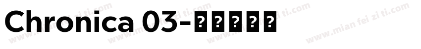 Chronica 03字体转换